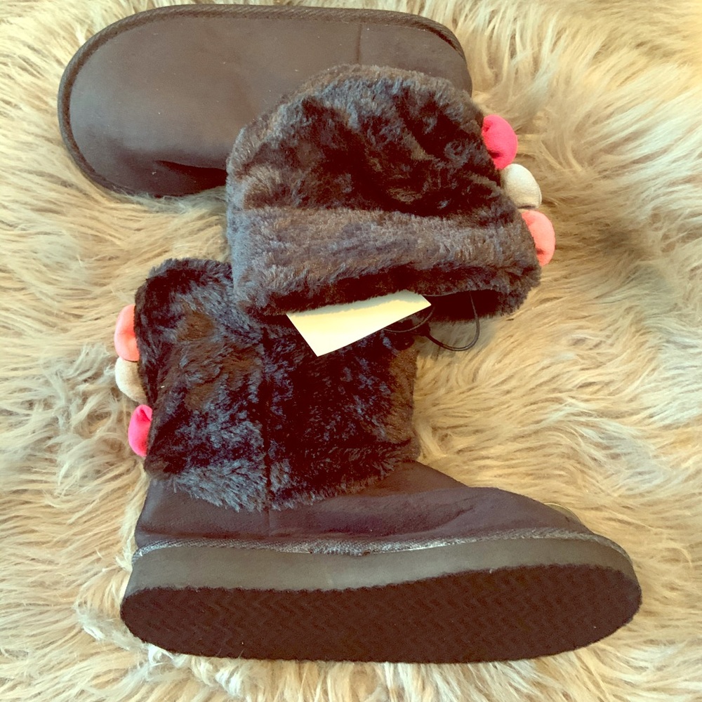 Kids winter Boot with 3 Bows in the back